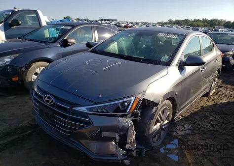 2019 Hyundai Elantra Sel from USA, damaged, VIN 5NPD84LF6KH472727